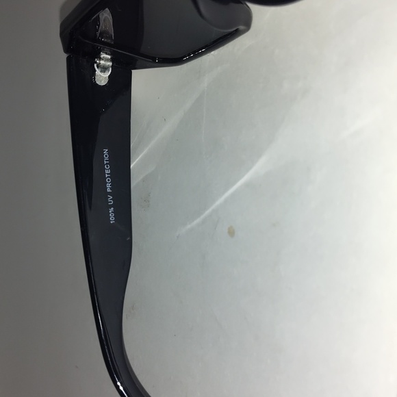 Ed Hardy Black Sunglasses with Colorful Accents - Picture 5 of 7